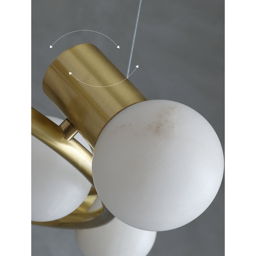 Raechelle Alabaster Chandelier