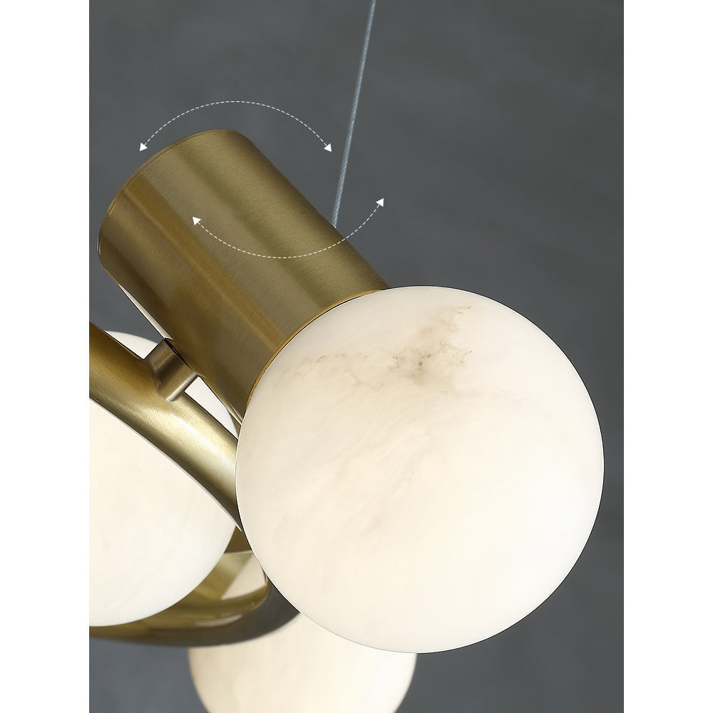 Raechelle Alabaster Chandelier