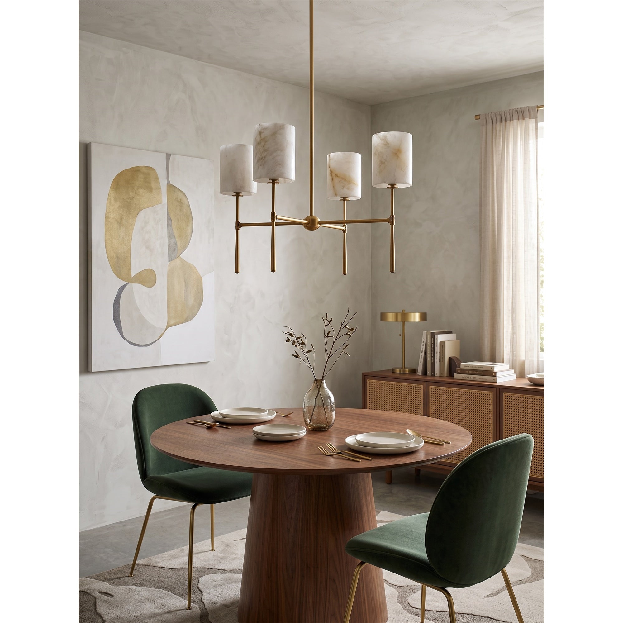 Rhodes Alabaster Chandelier