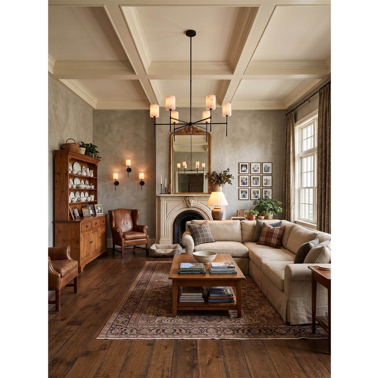 Rhodes Alabaster Chandelier