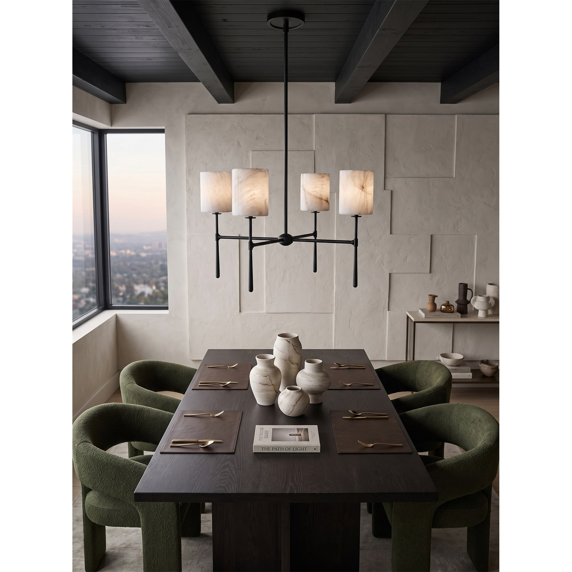 Rhodes Alabaster Chandelier
