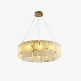 Rock Alabaster Chandelier