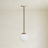 Valen Alabaster Pendant 8" 10"