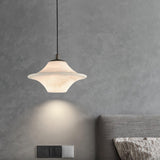 Saucer Alabaster Pendant Light