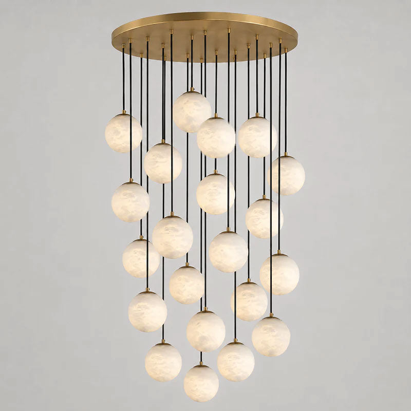 Savina Alabaster Chandelier