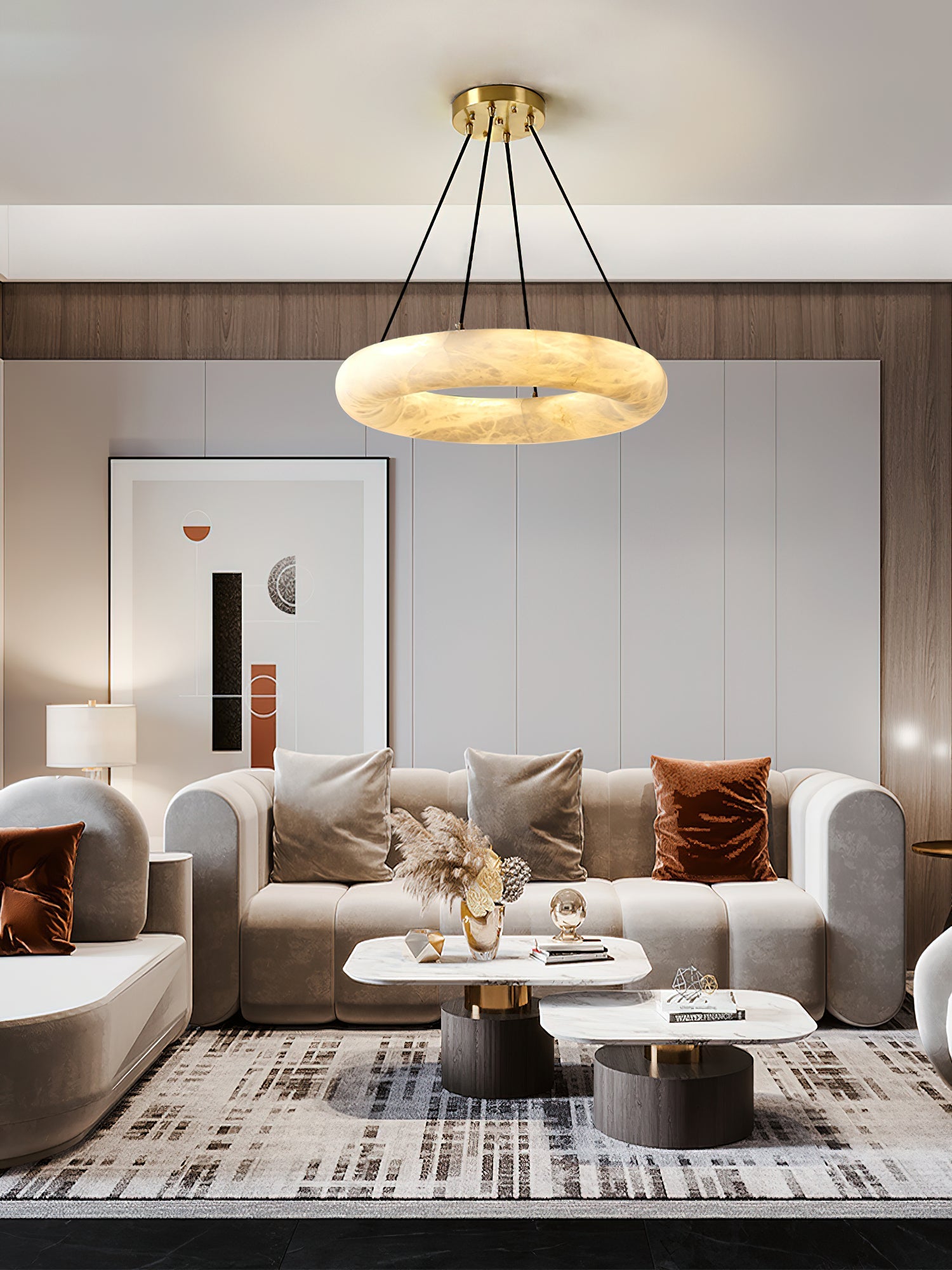 Scarlett Alabaster Chandelier