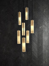 Silo Alabaster Pendant Light