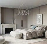Aubrey Crystal Ball Round Chandelier