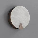 Solaris Halo Alabaster Wall Light