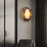 Solenne Alabaster Halo Wall Light