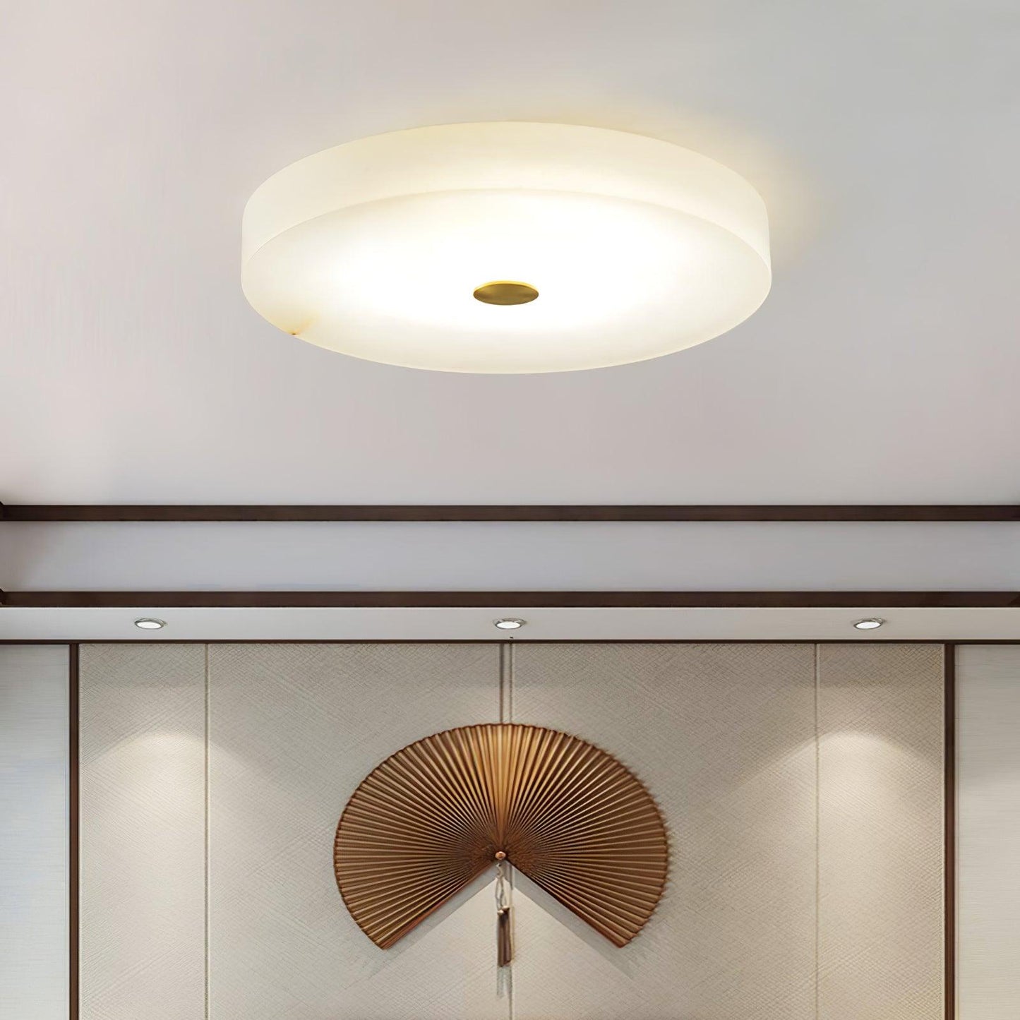 Sophie Alabaster Flush Mount