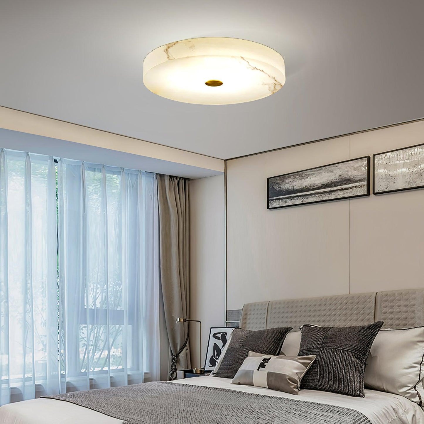 Sophie Alabaster Flush Mount