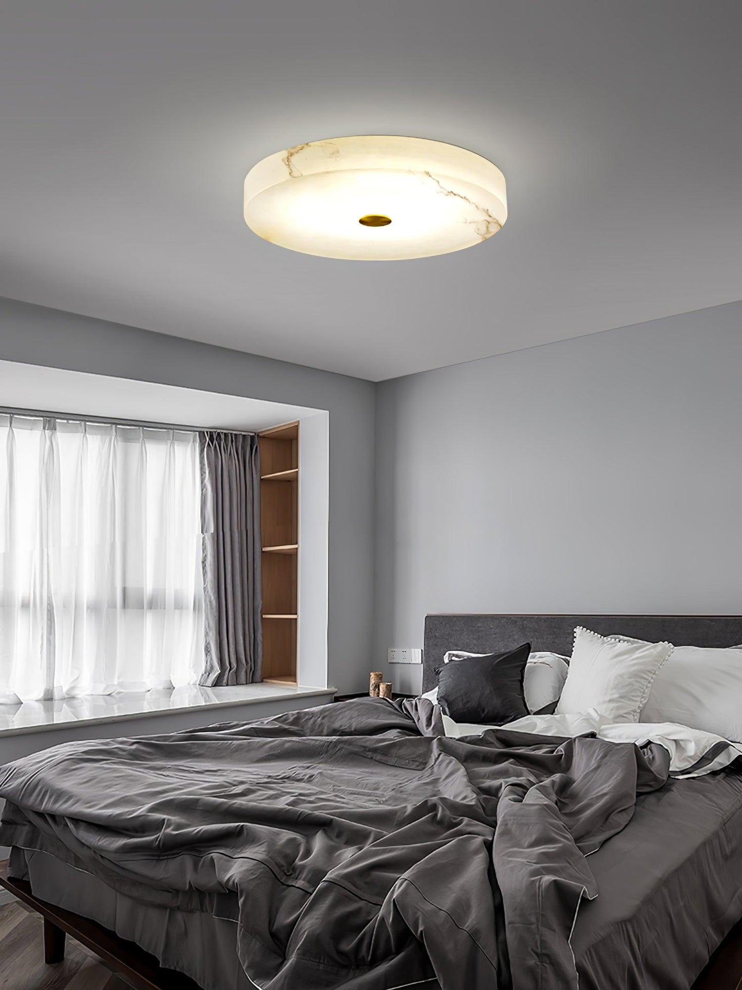 Sophie Alabaster Flush Mount