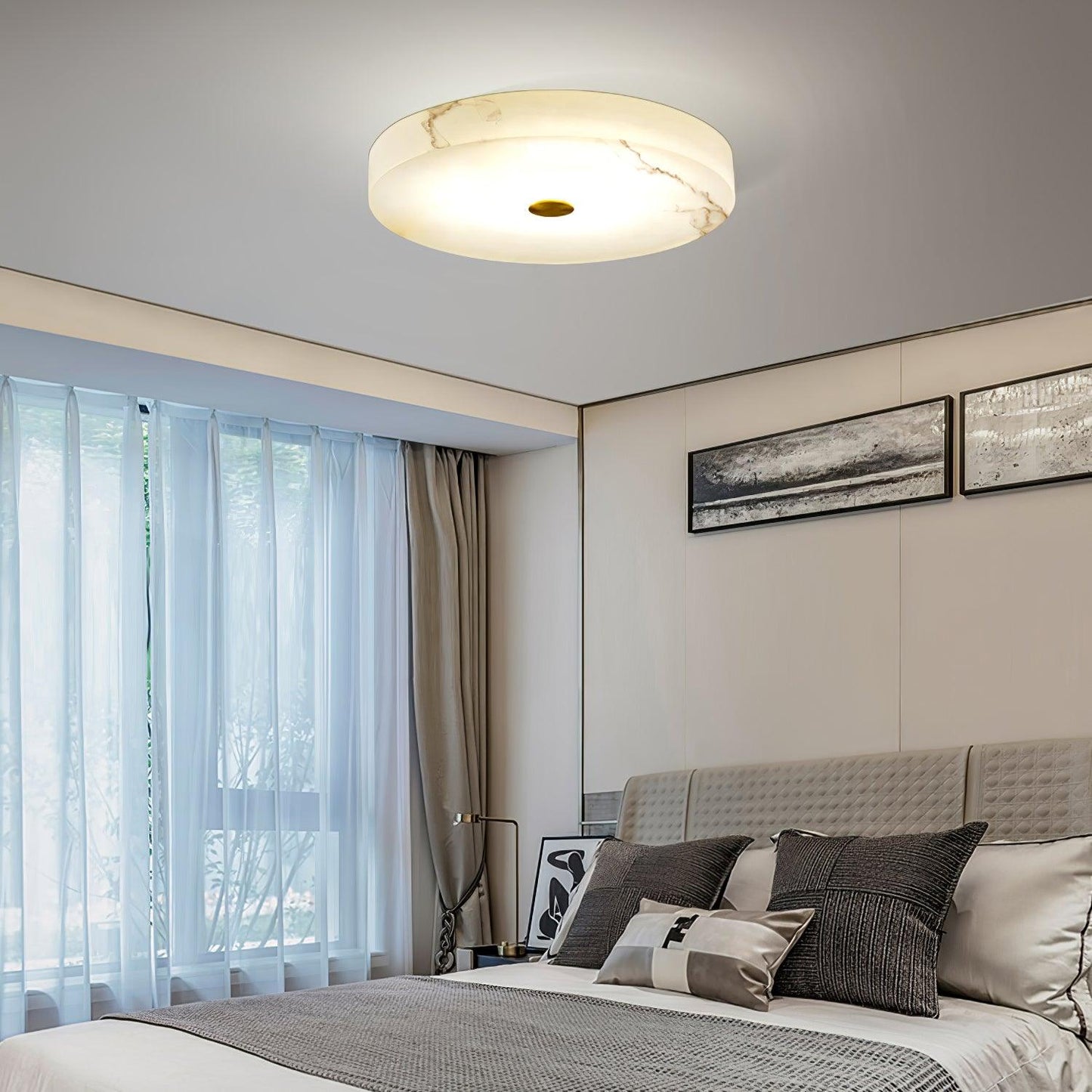 Sophie Alabaster Flush Mount