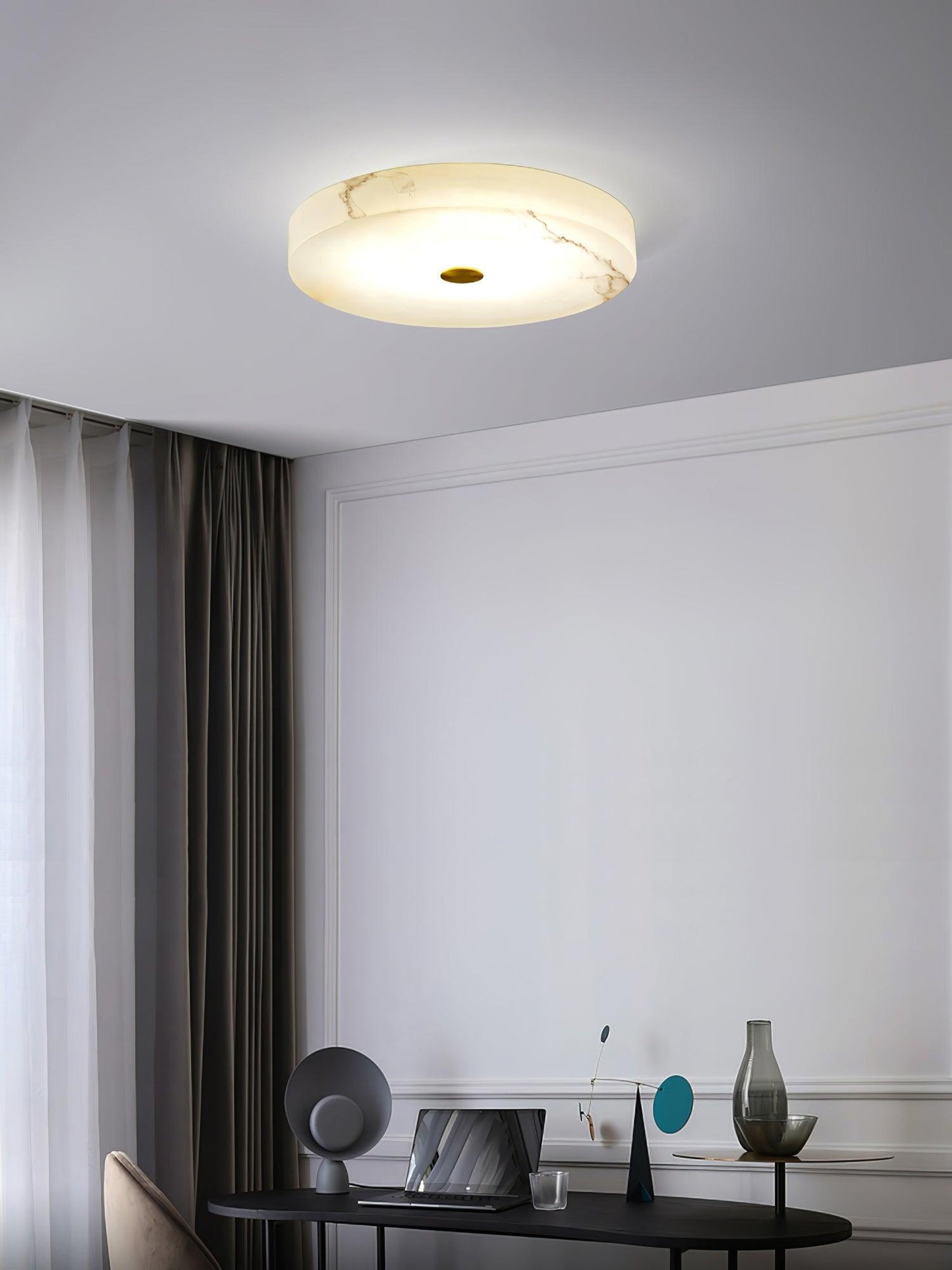 Sophie Alabaster Flush Mount