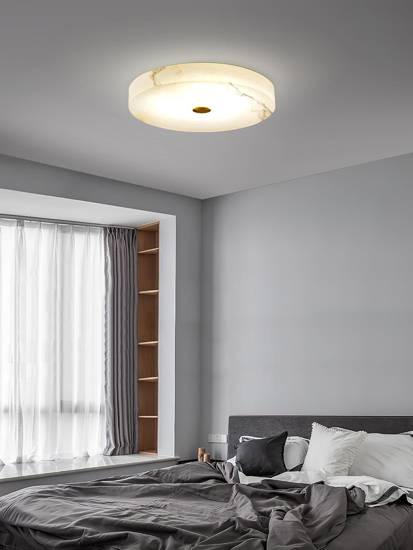 Sophie Alabaster Flush Mount