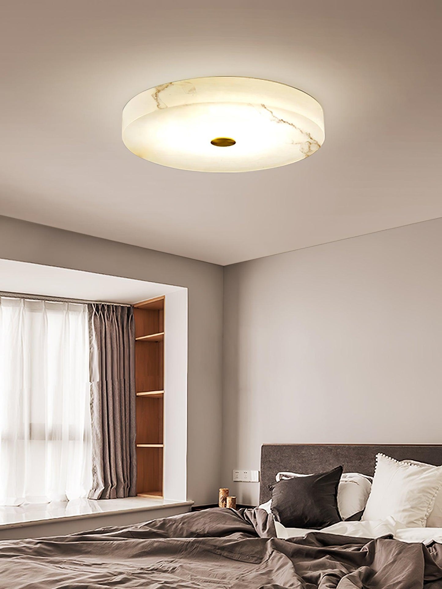 Sophie Alabaster Flush Mount
