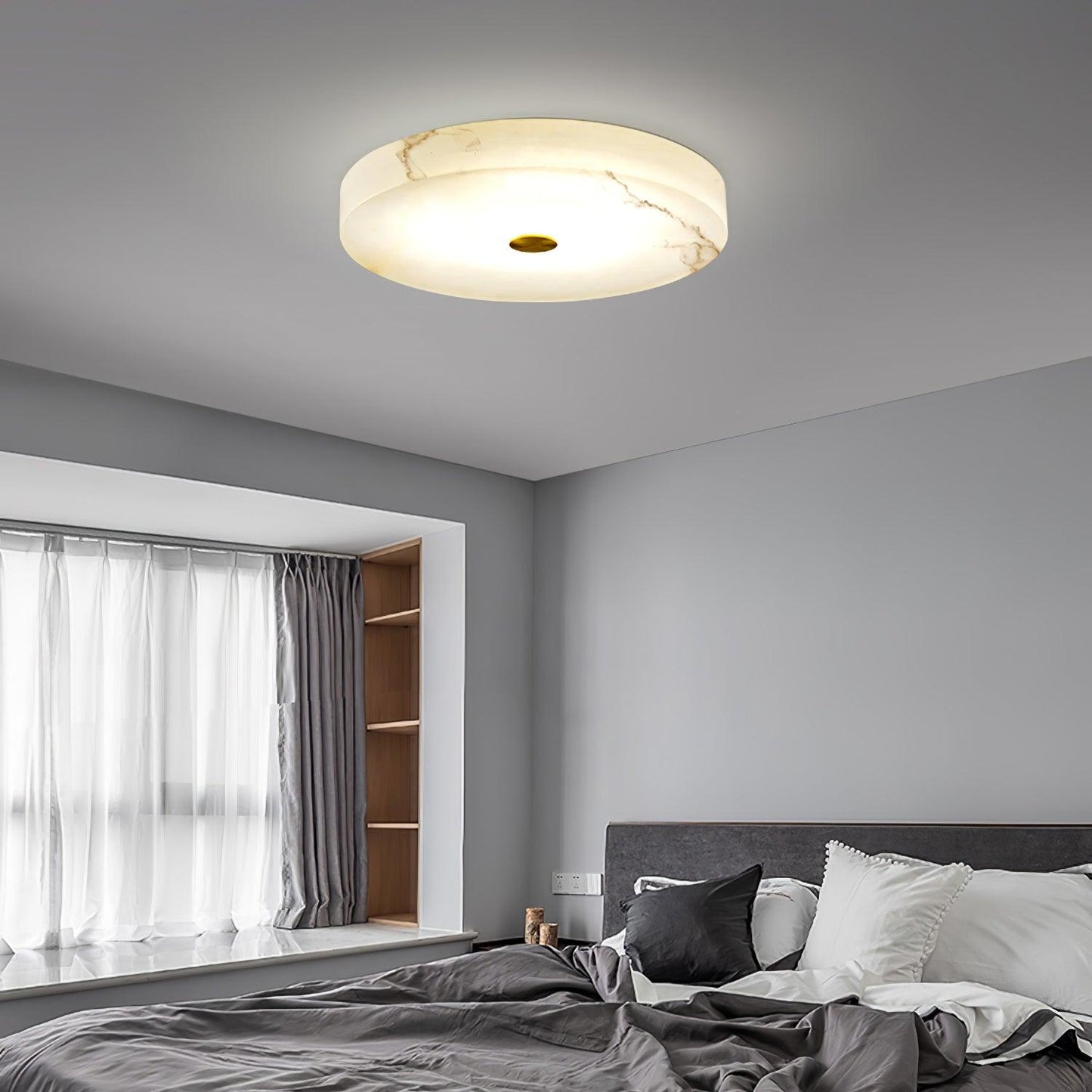 Sophie Alabaster Flush Mount
