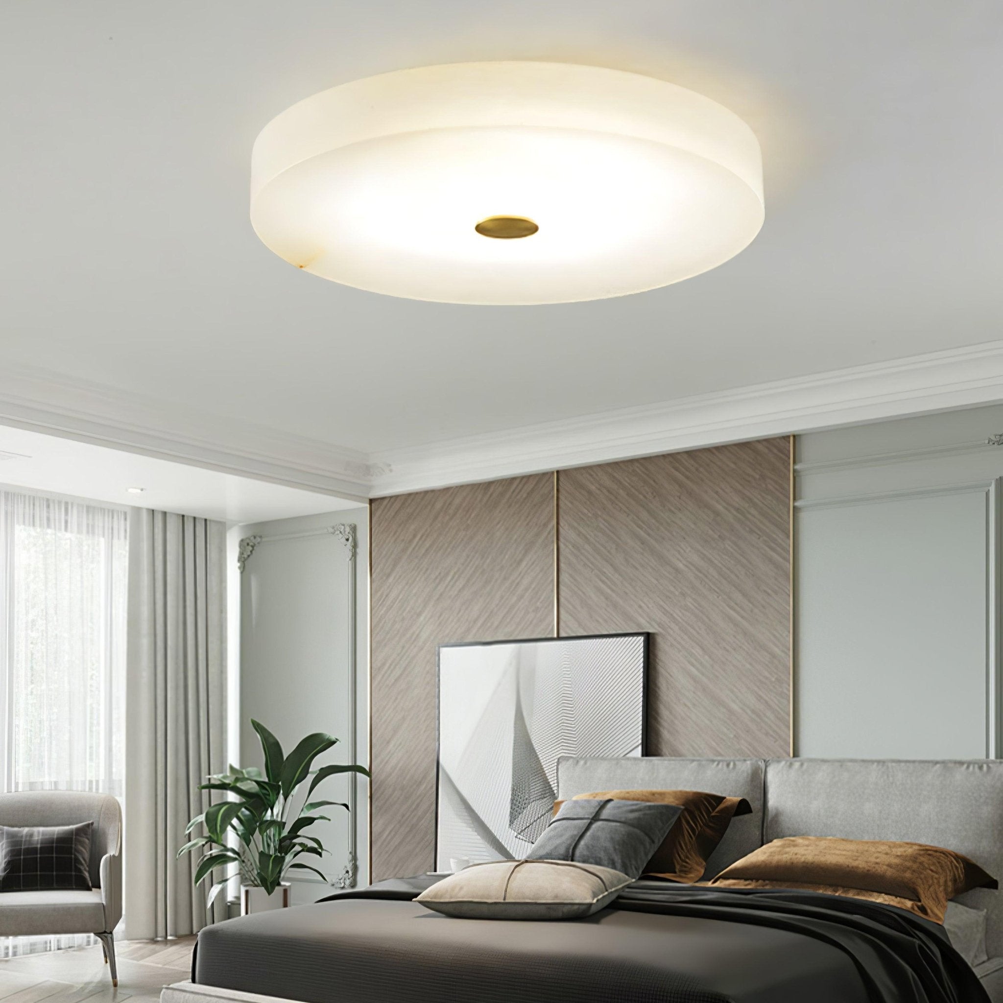 Sophie Alabaster Flush Mount