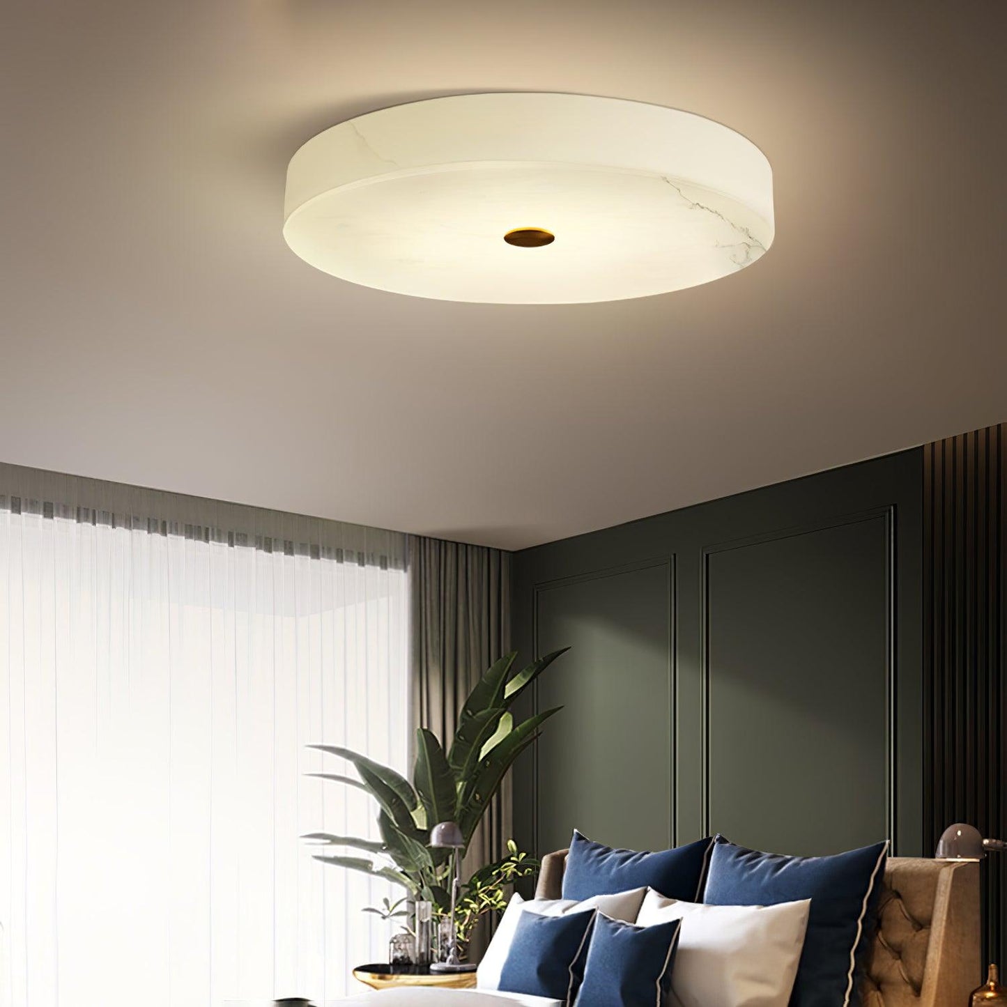 Sophie Alabaster Flush Mount