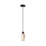 Spindle Alabaster Cluster Chandelier