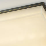 Square Alabaster Flush Mount