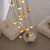 Sultana Alabaster Cluster Chandelier