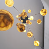 Sultana Alabaster Cluster Chandelier
