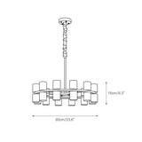 Tabitha Alabaster Chandelier