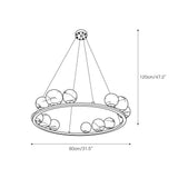 Tagliato Alabaster Chandelier