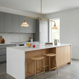 Thetford Alabaster Pendant Light