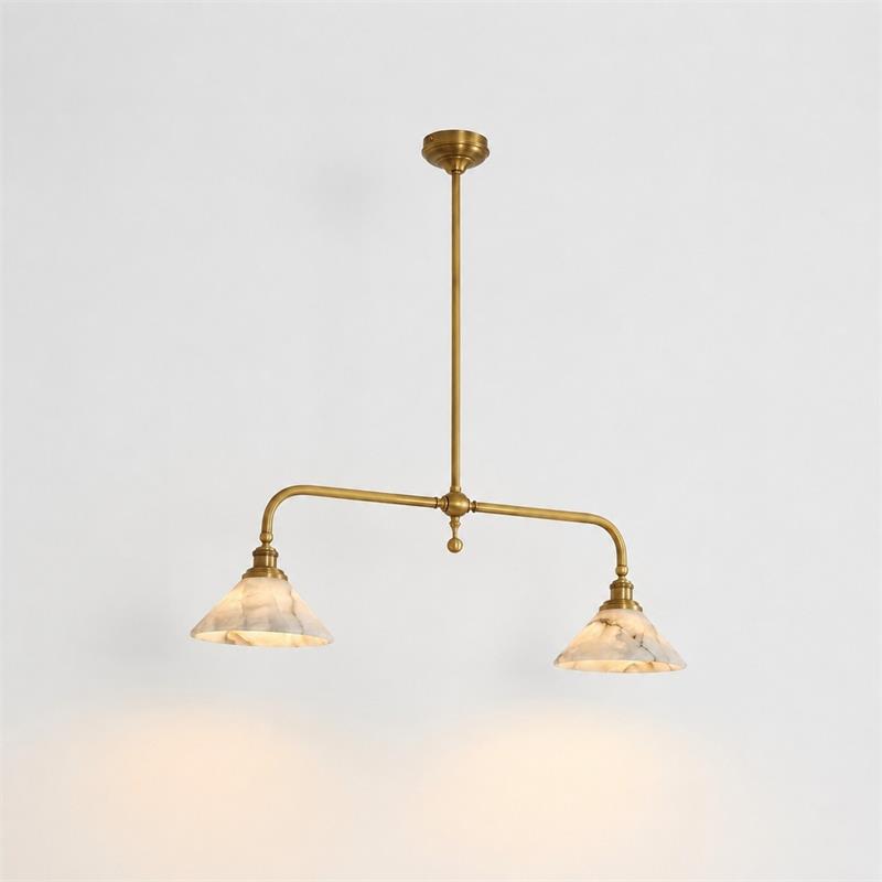 Thetford Alabaster Pendant Light