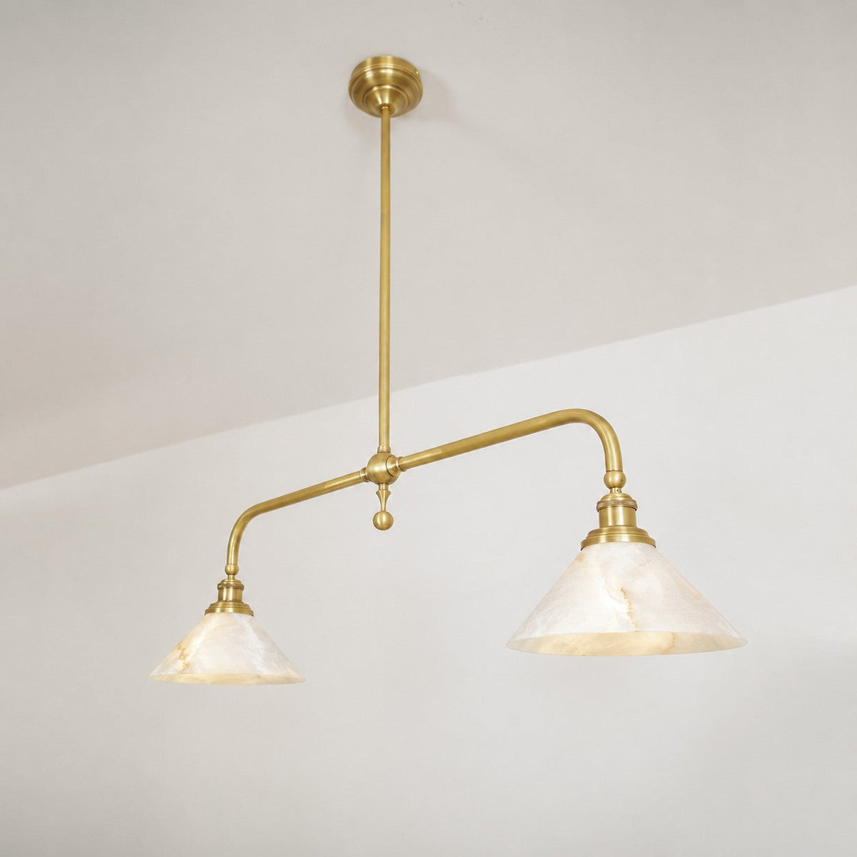 Thetford Alabaster Pendant Light