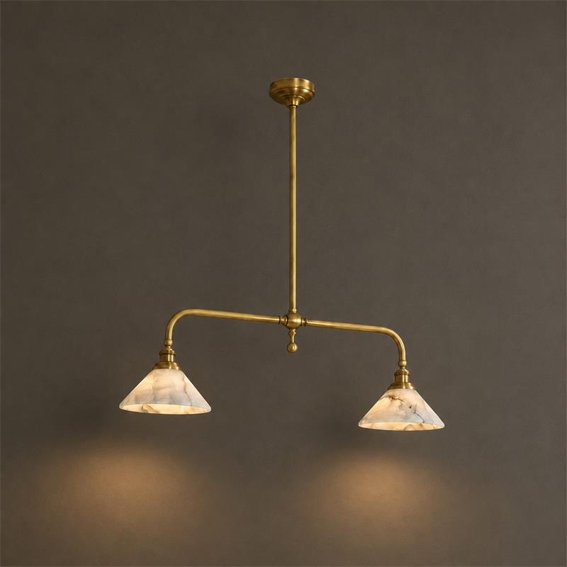 Thetford Alabaster Pendant Light