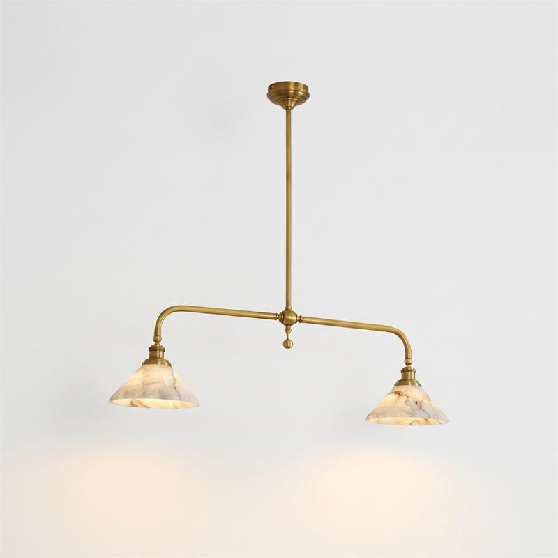 Thetford Alabaster Pendant Light