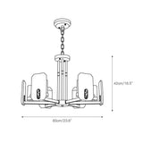 Upton Alabaster Chandelier