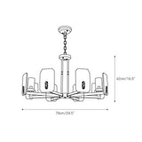 Upton Alabaster Chandelier