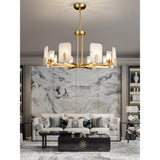 Upton Alabaster Chandelier
