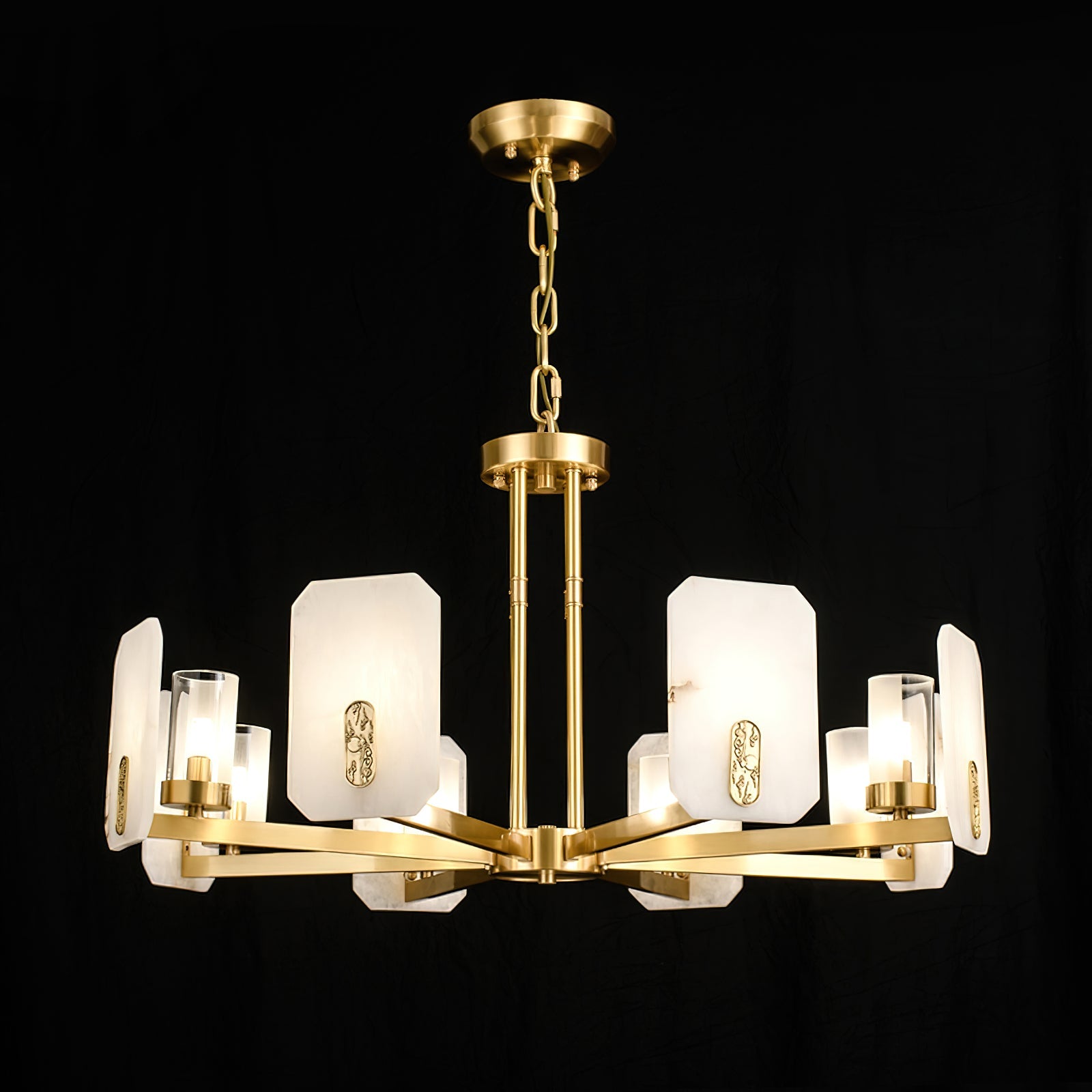 Upton Alabaster Chandelier