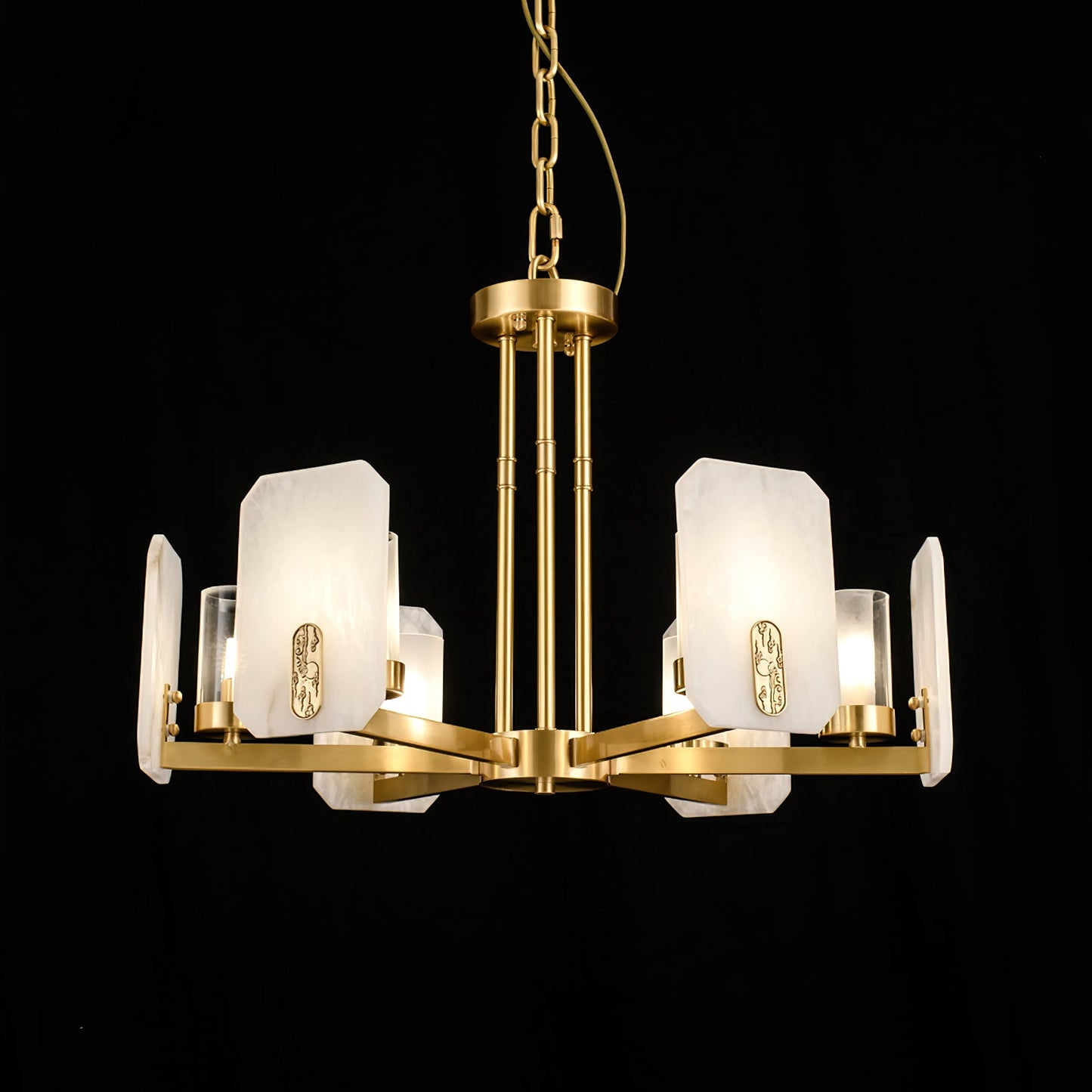 Upton Alabaster Chandelier