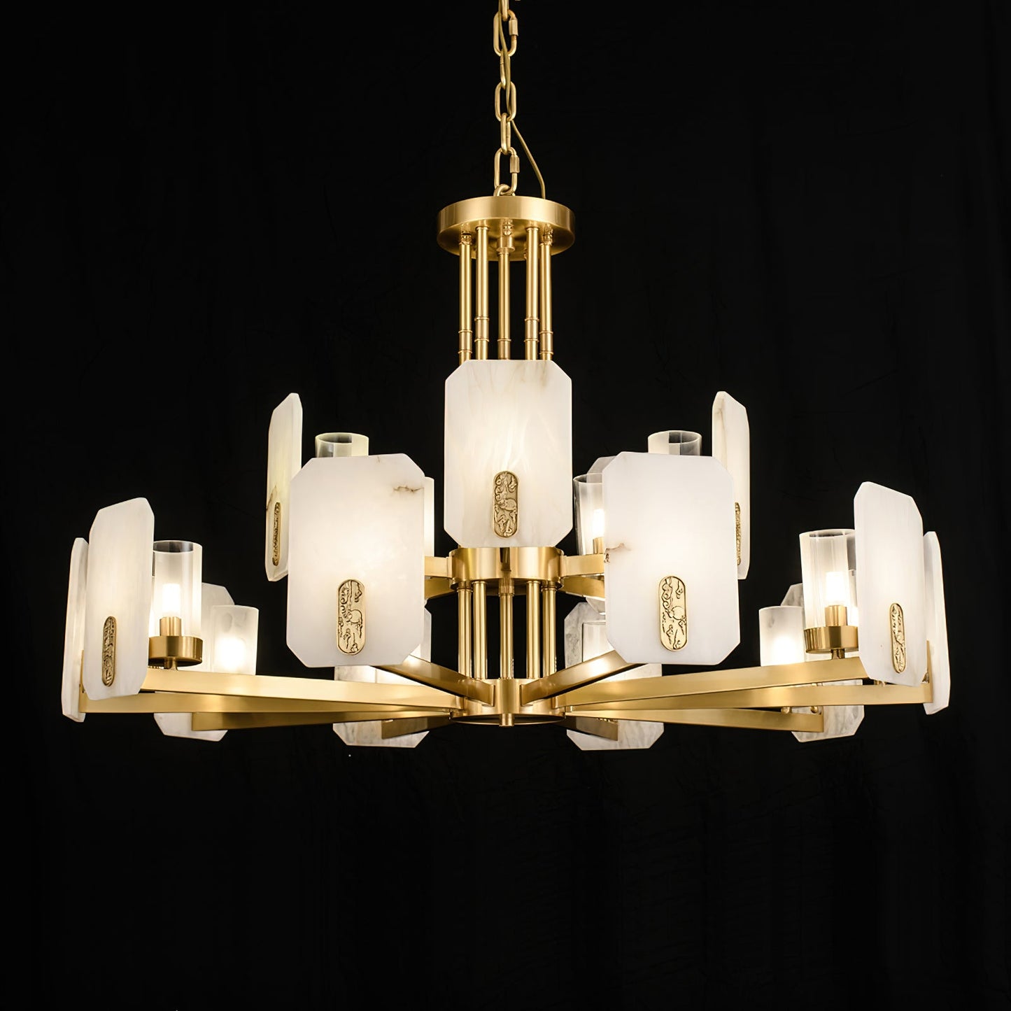 Upton Alabaster Chandelier