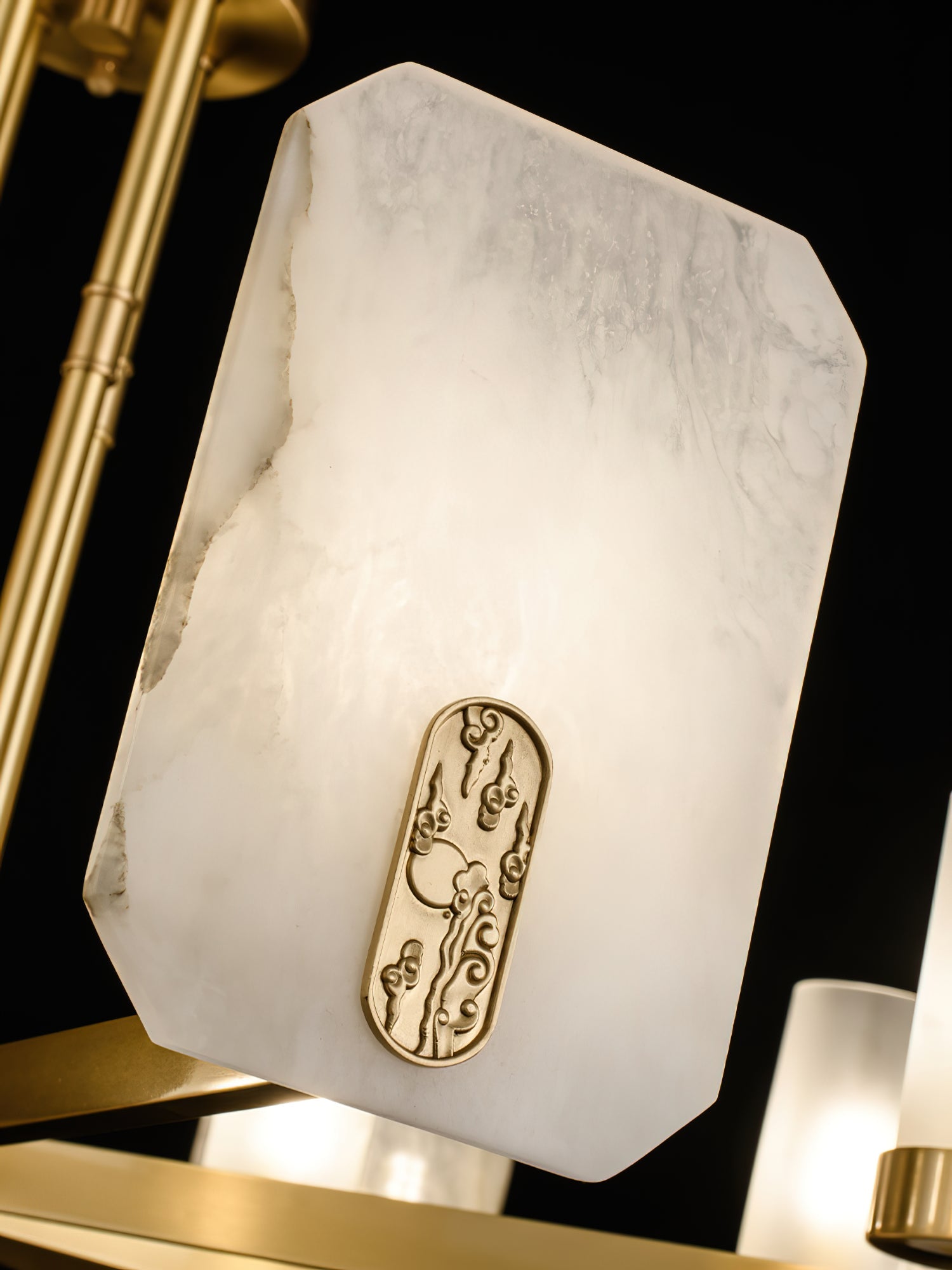 Upton Alabaster Chandelier