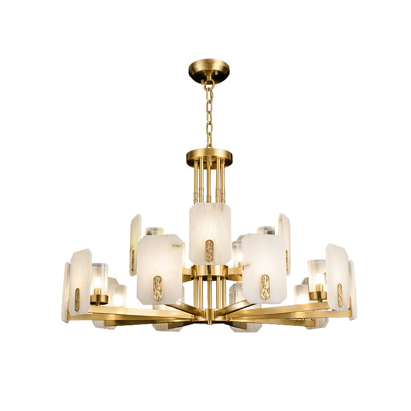 Upton Alabaster Chandelier