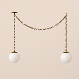 Valen Alabaster 2 Swag Pendant