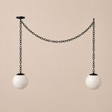 Valen Alabaster 2 Swag Pendant