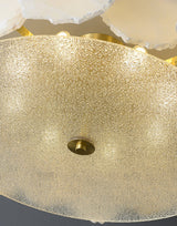 Valeria Alabaster Flush Mount