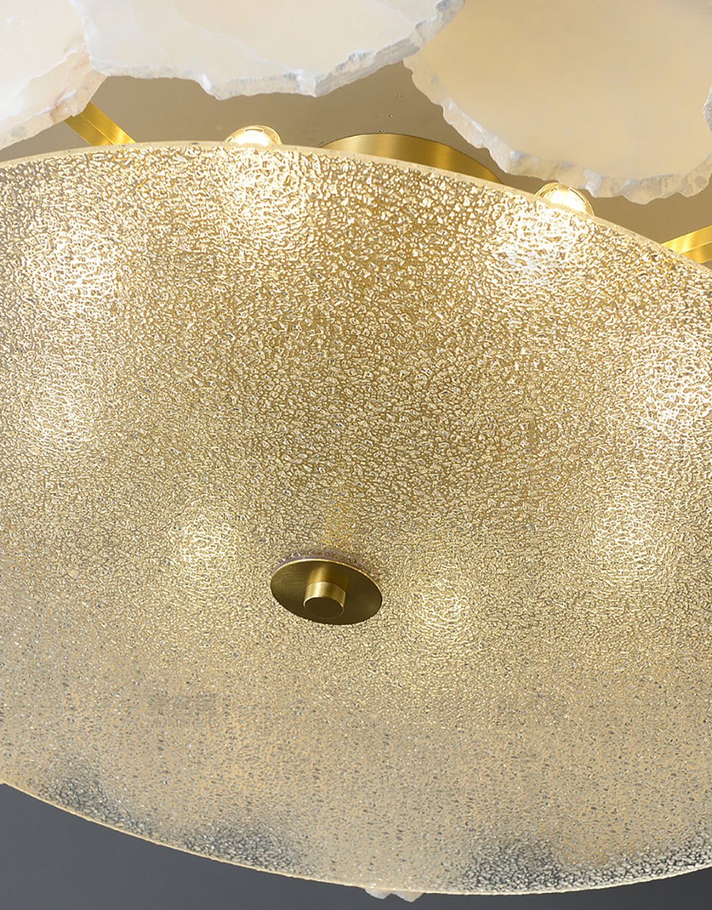 Valeria Alabaster Flush Mount
