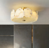 Valeria Alabaster Flush Mount