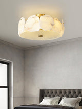 Valeria Alabaster Flush Mount