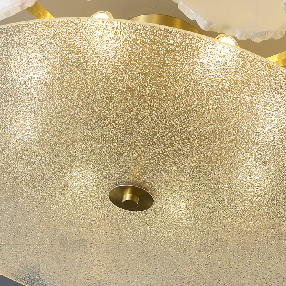 Valeria Alabaster Flush Mount